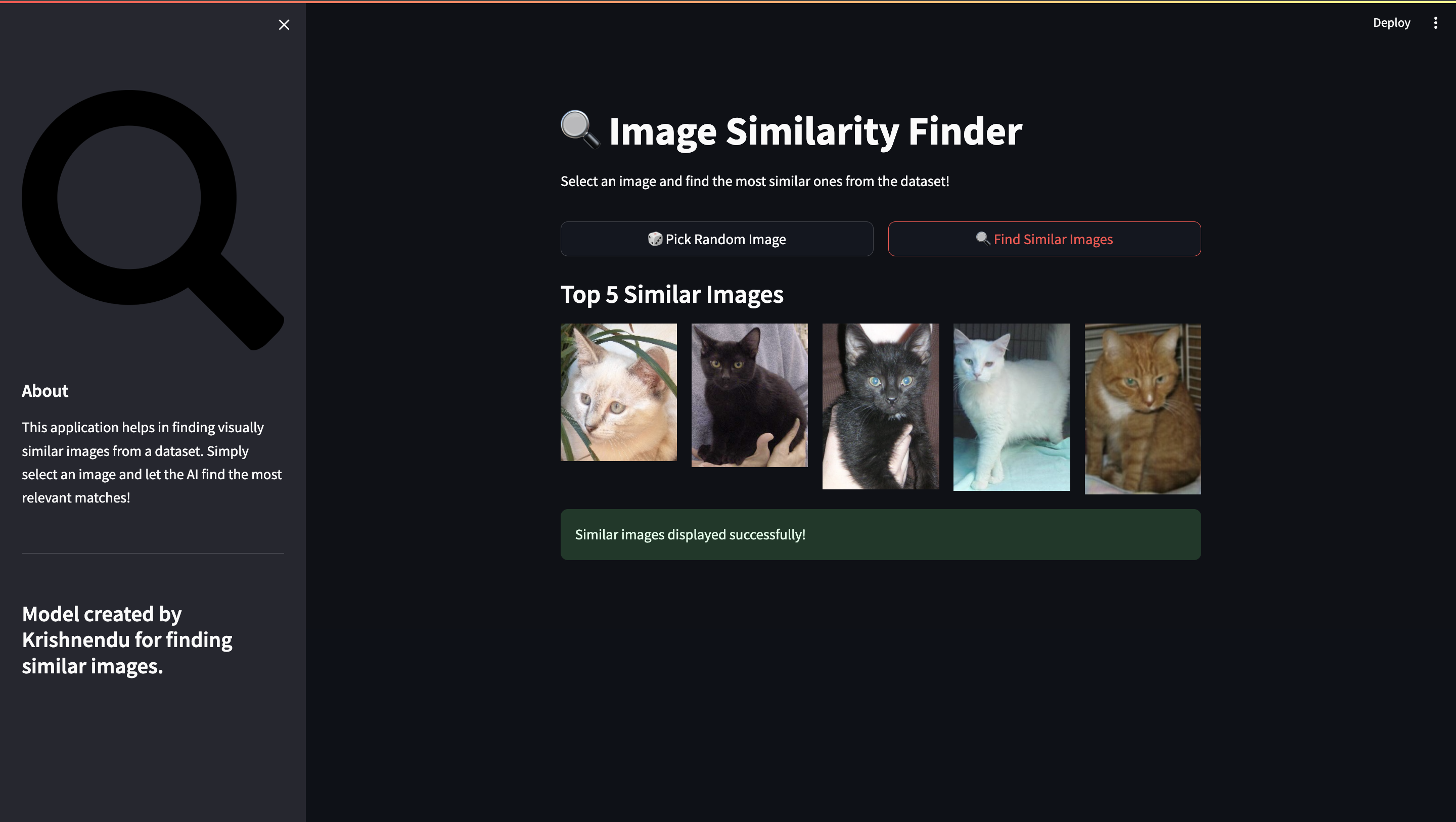 Visual Search Engine Using VLM 